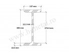 Profil INP 340 mm 1